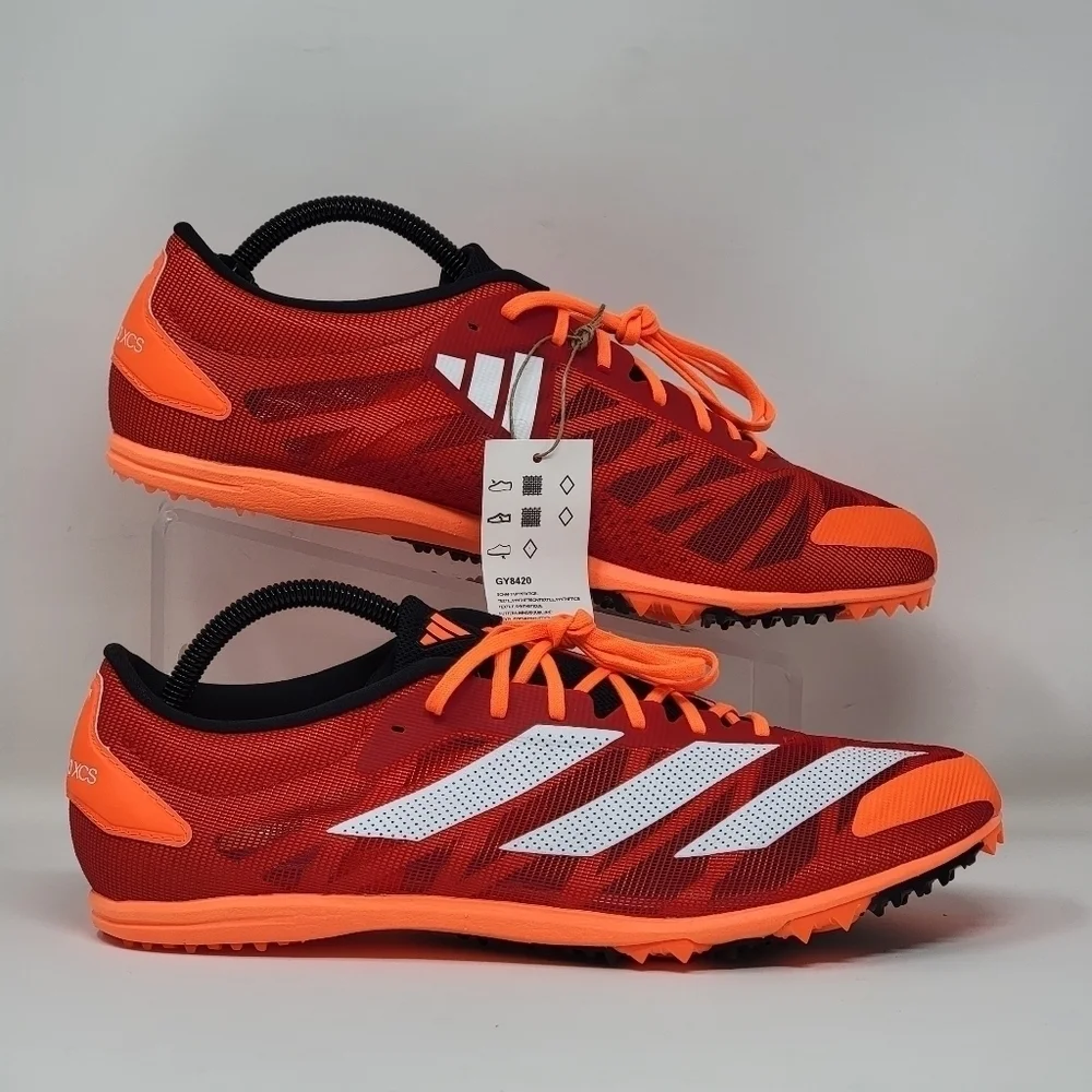 Adidas Adizero XCS Spikes Red VIVRED Track Running GY8420 Men's Size 11.5 New